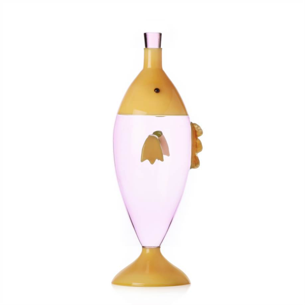 Marine Garden Bottle Fish Pink Product Image Luxury Drinkware Lakeview Home Decor Tableware