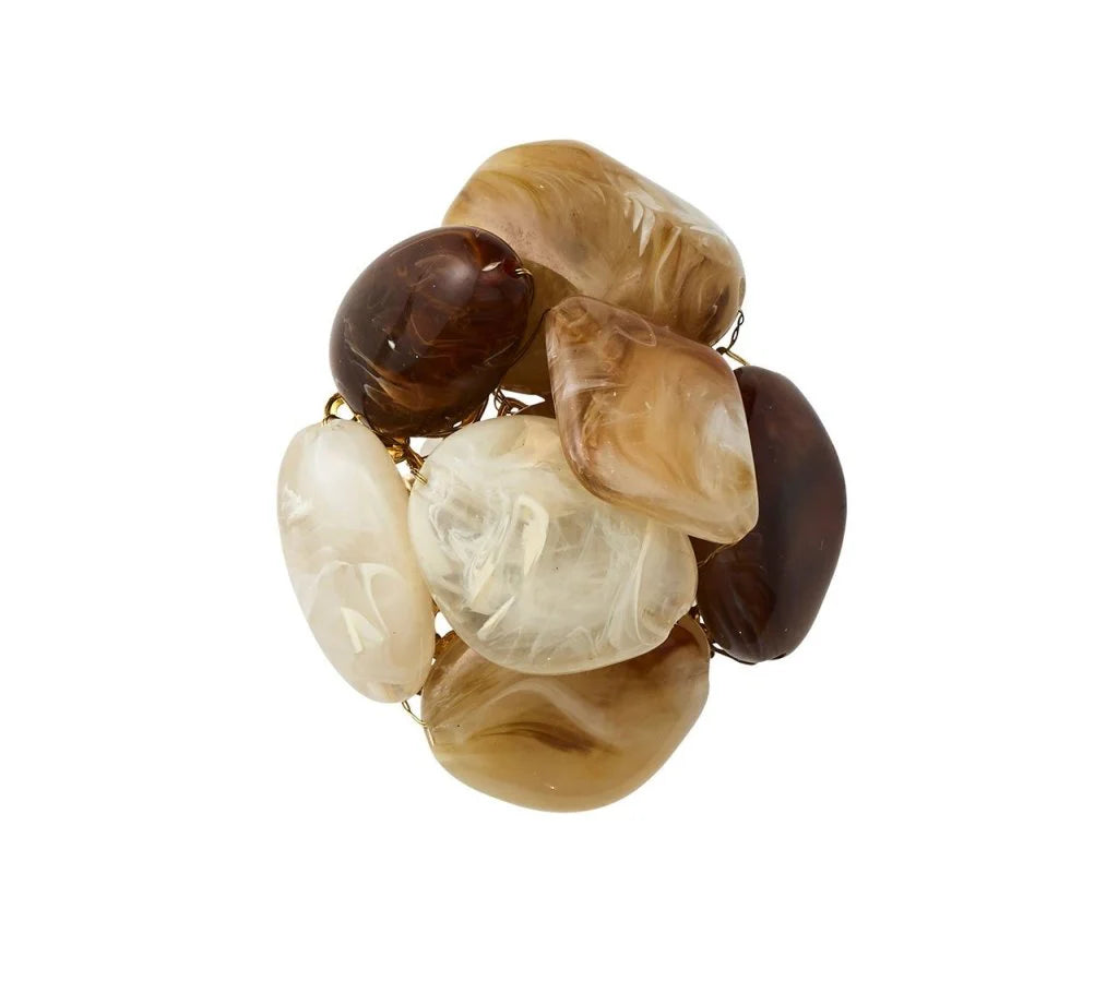 Sea Stone Napkin Ring (Set of 4)