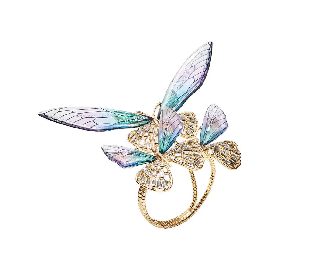 Flutter Napkin Ring (Set of 4)