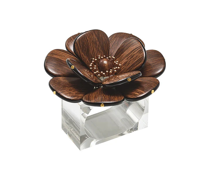 Begonia Napkin Ring (Set of 4)