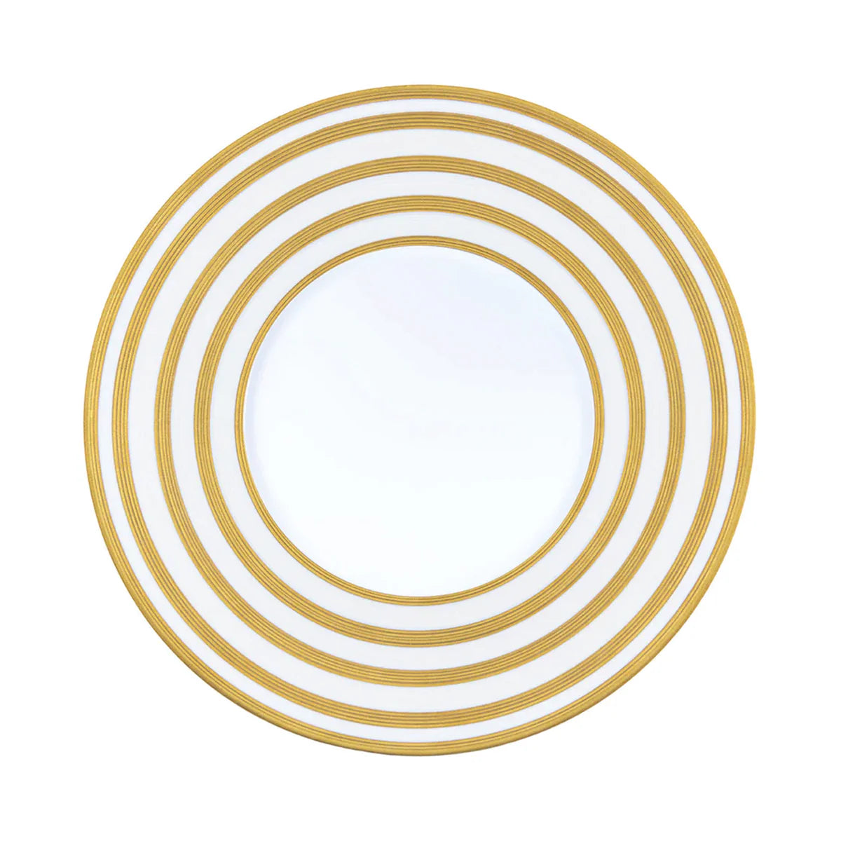 Hemisphere 29cm Plate, Gold Stripes