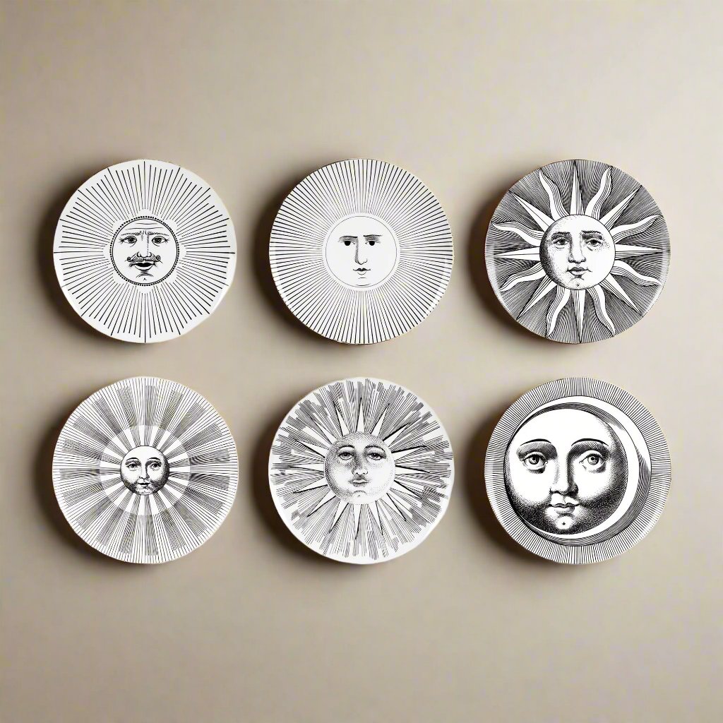 Soli E Lune Plates (Set of 6)