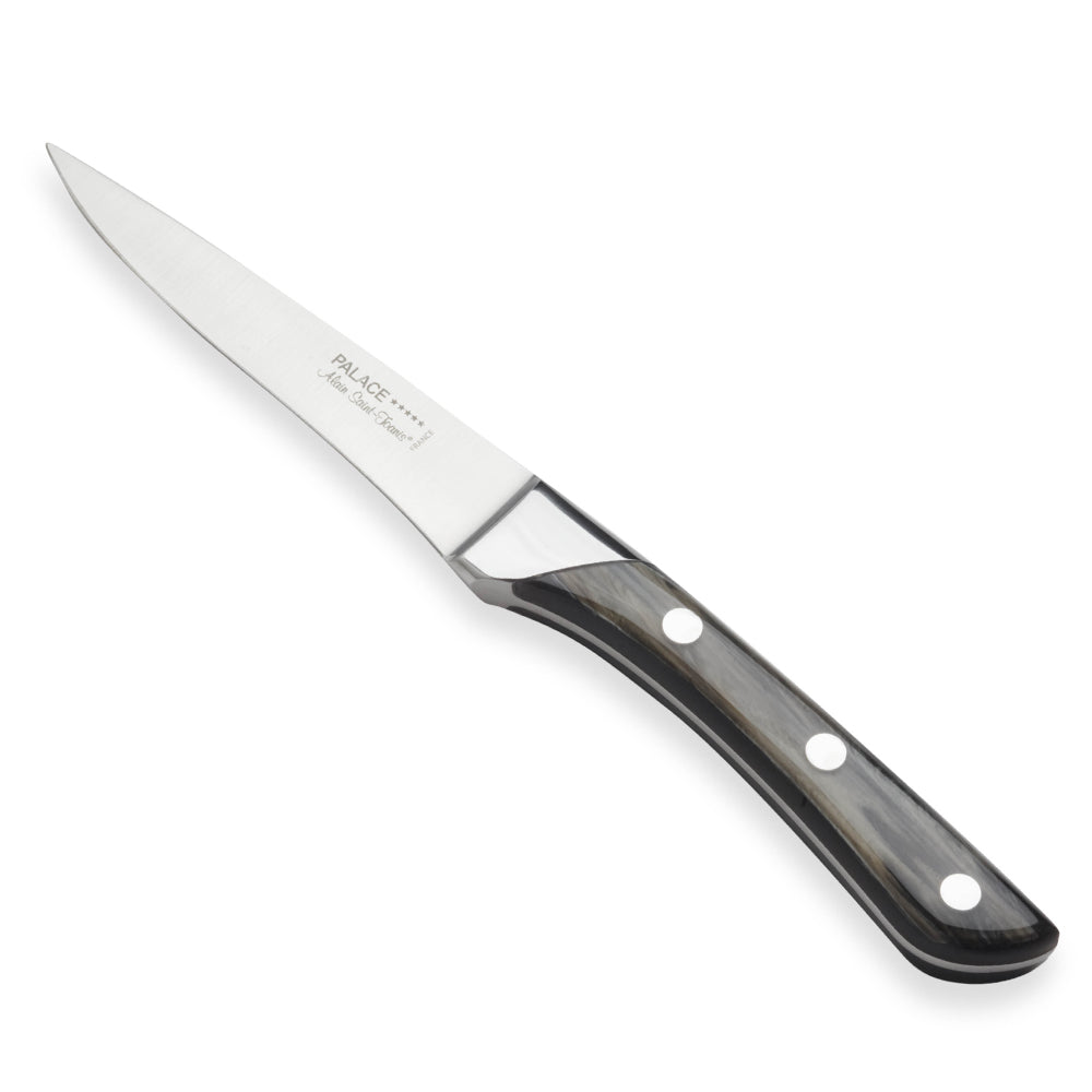 Palace 5" Steak Knife, Grey Horn (Set of 6)