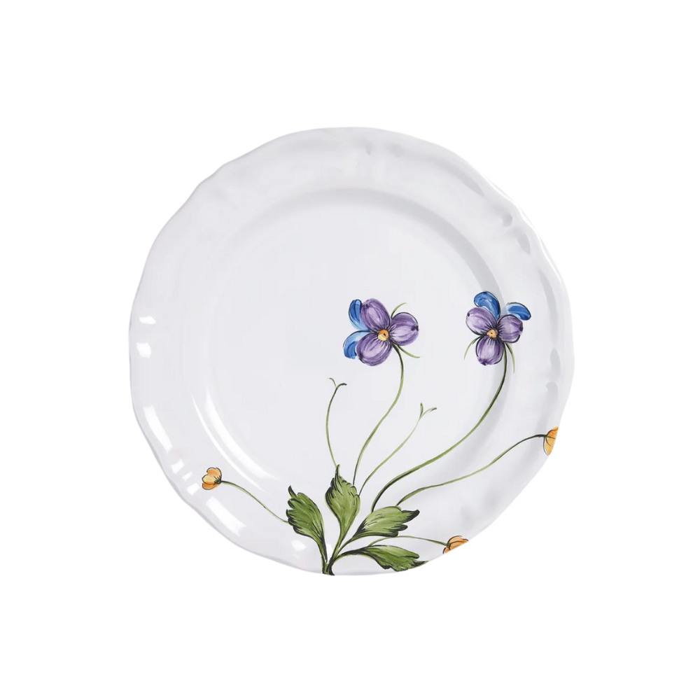 Picardie Grande Salad Plate, Florale