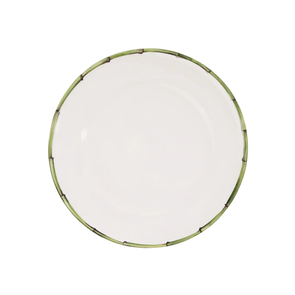 Ramatuelle Bamboo Charger Plate, Green