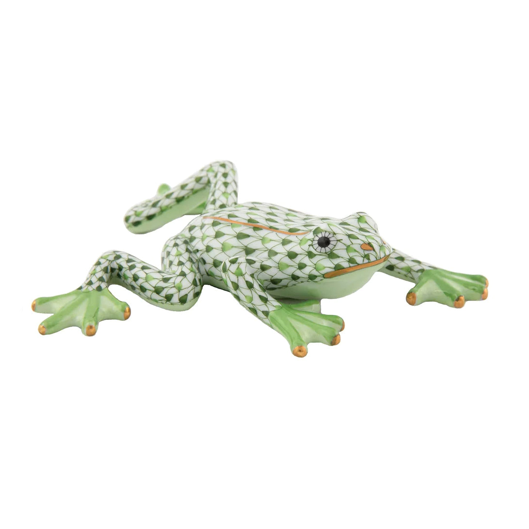 Reaching Frog, Green