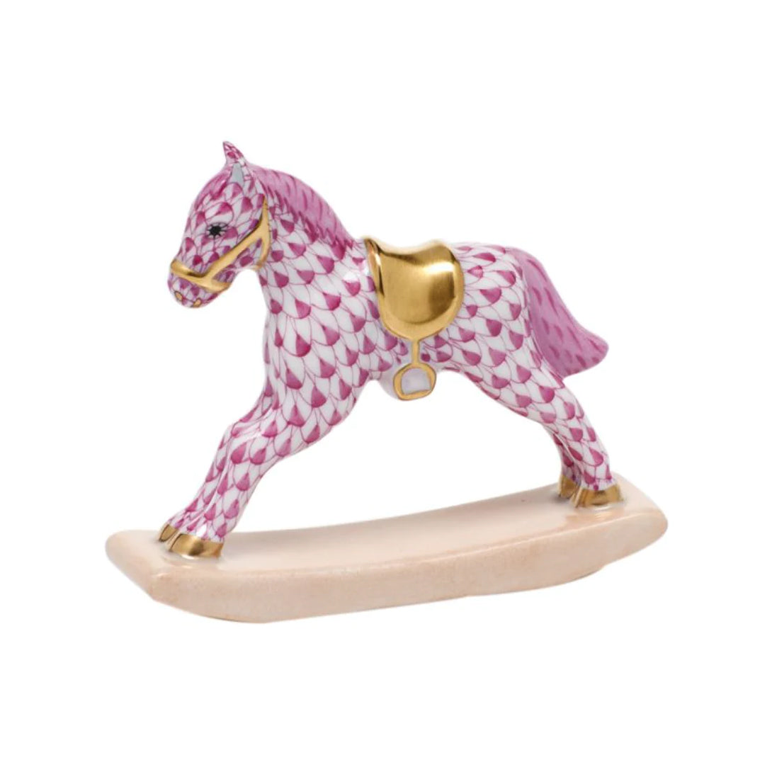 Rocking Horse, Raspberry | Lakeview Home