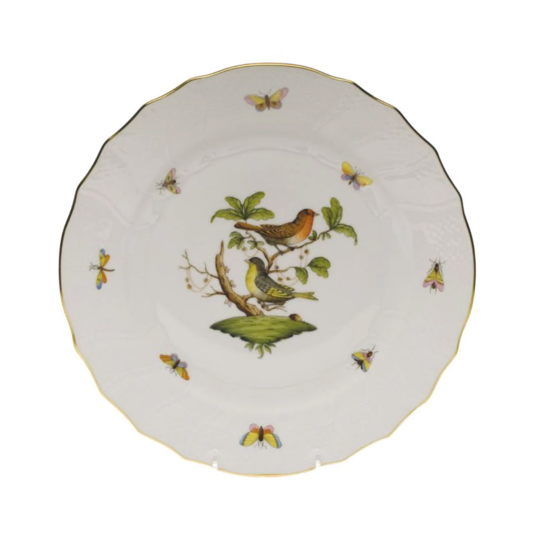 Rothschild Bird Motif Dinner Plate