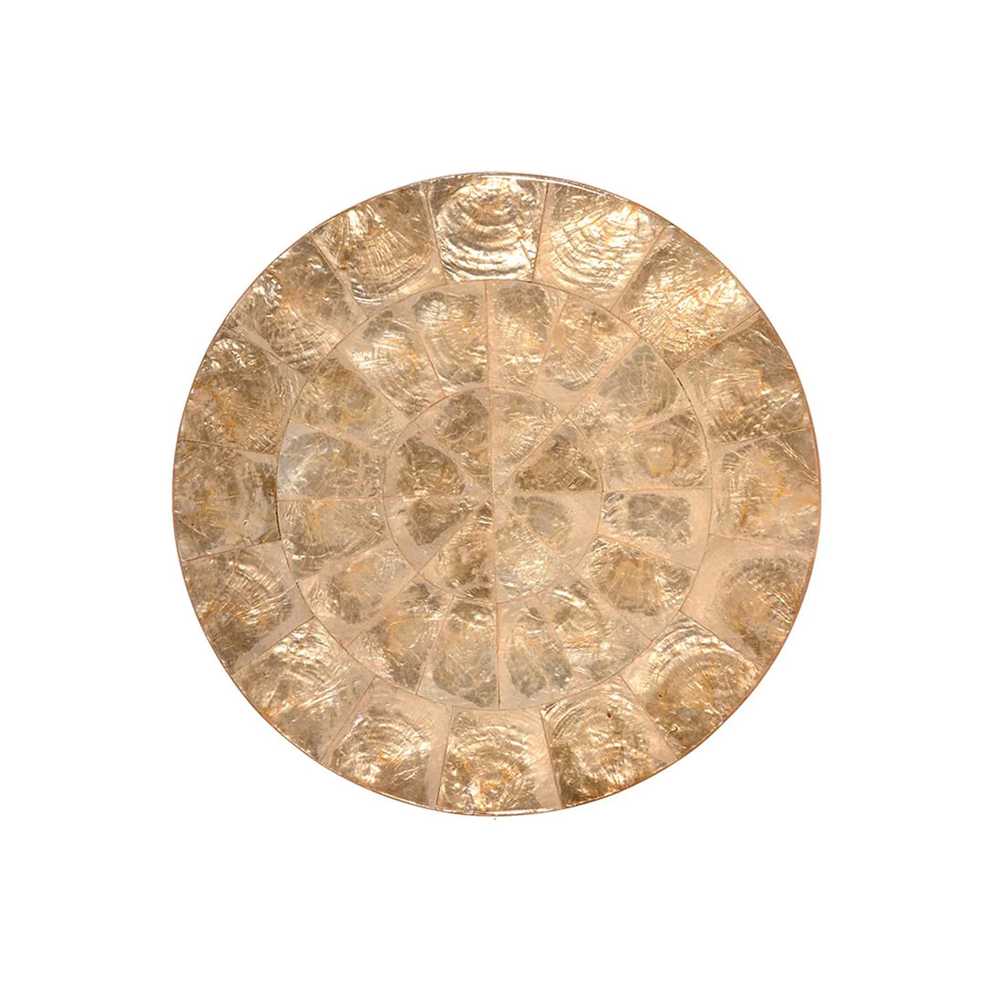 Round Capiz Placemat, Set of 4