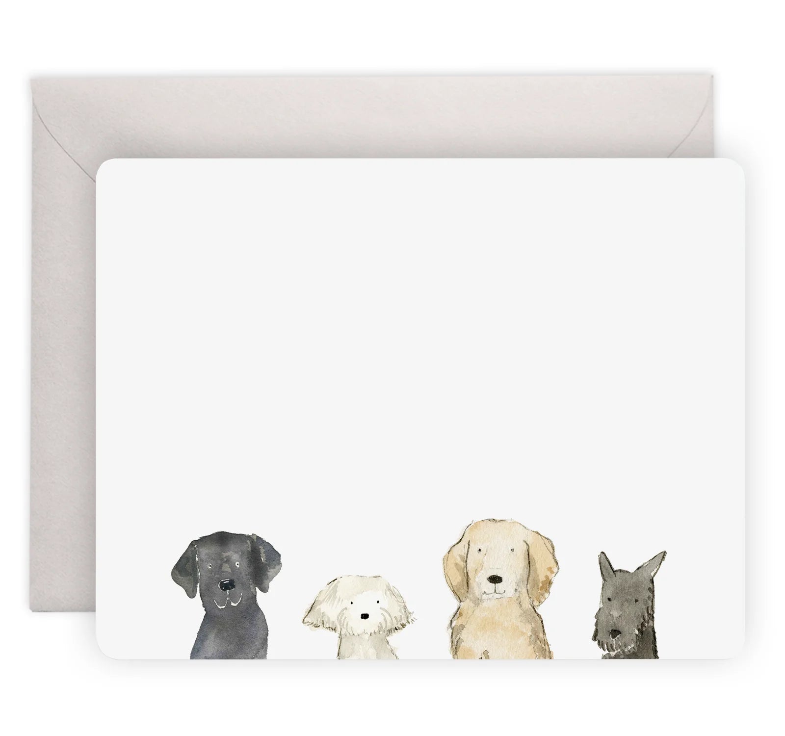 Dog Days Flat Note Cards