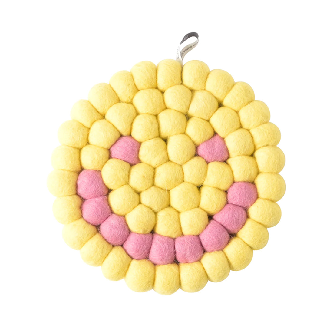 Smiley Trivet, Lemon