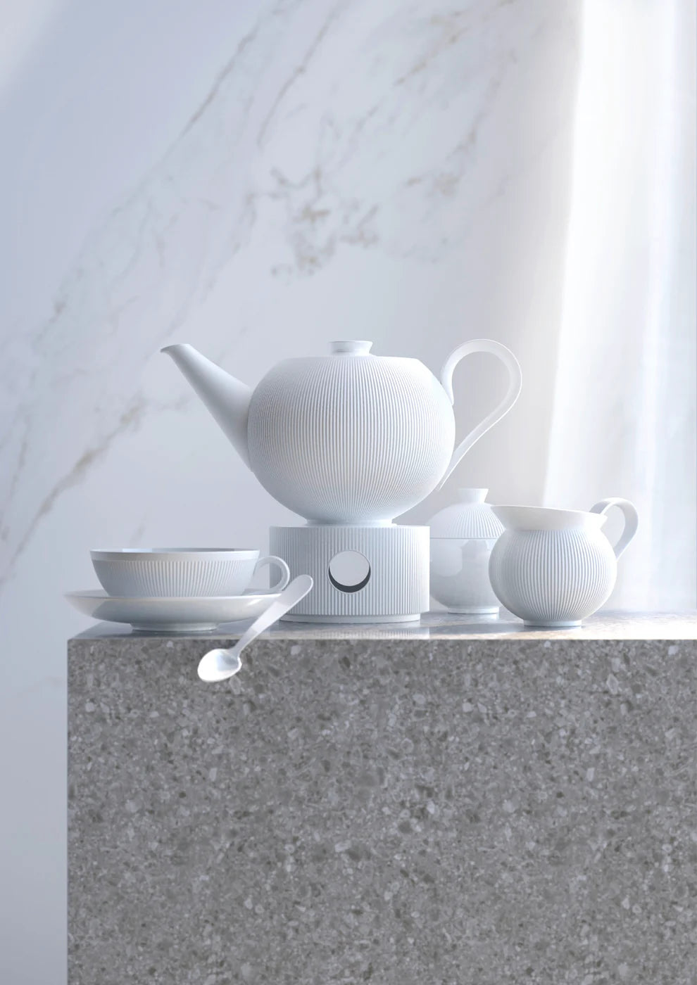 My China! Stella Satin White Tea Cup
