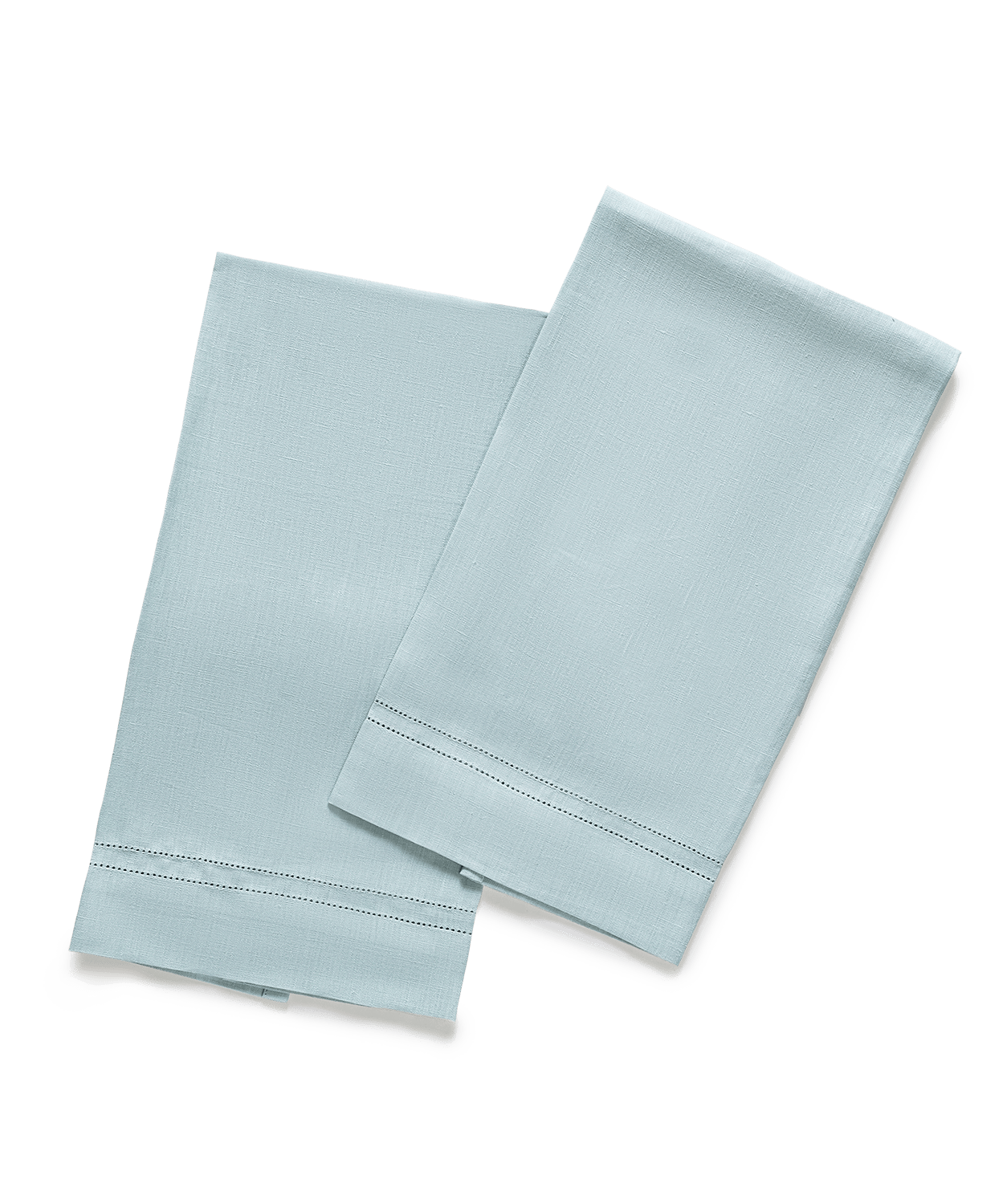 Valentina Hemstitch Linen Guest Towel (Set of 2)