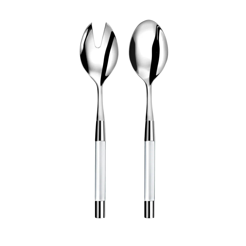 Zoe Crystal Salad Servers