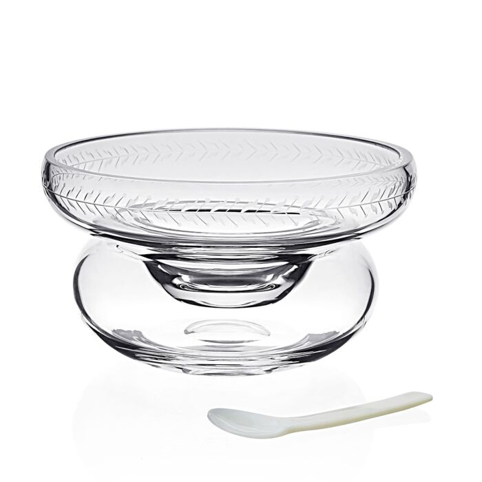 Ada Seafood/Caviar Server with Spoon