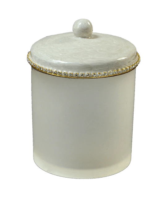 Audrey Round Q-Tip Holder