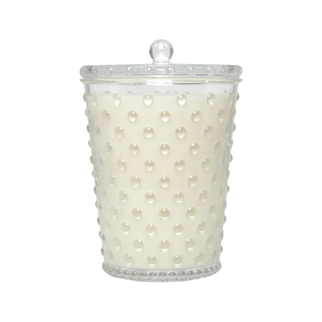 Creme Fresh Grande Hobnail Candle, 64 oz