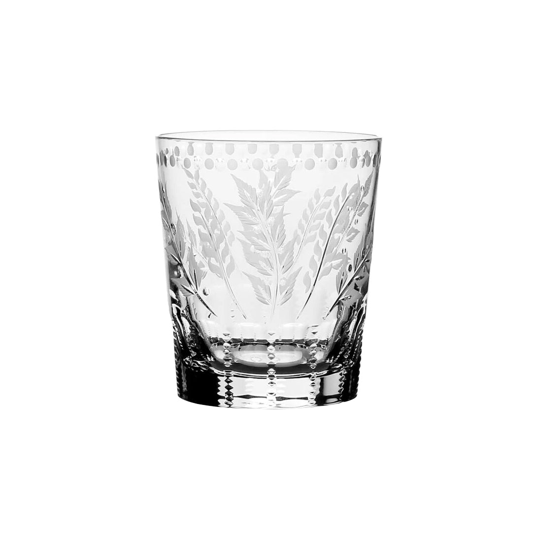 Fern Double Old Fashioned Glass