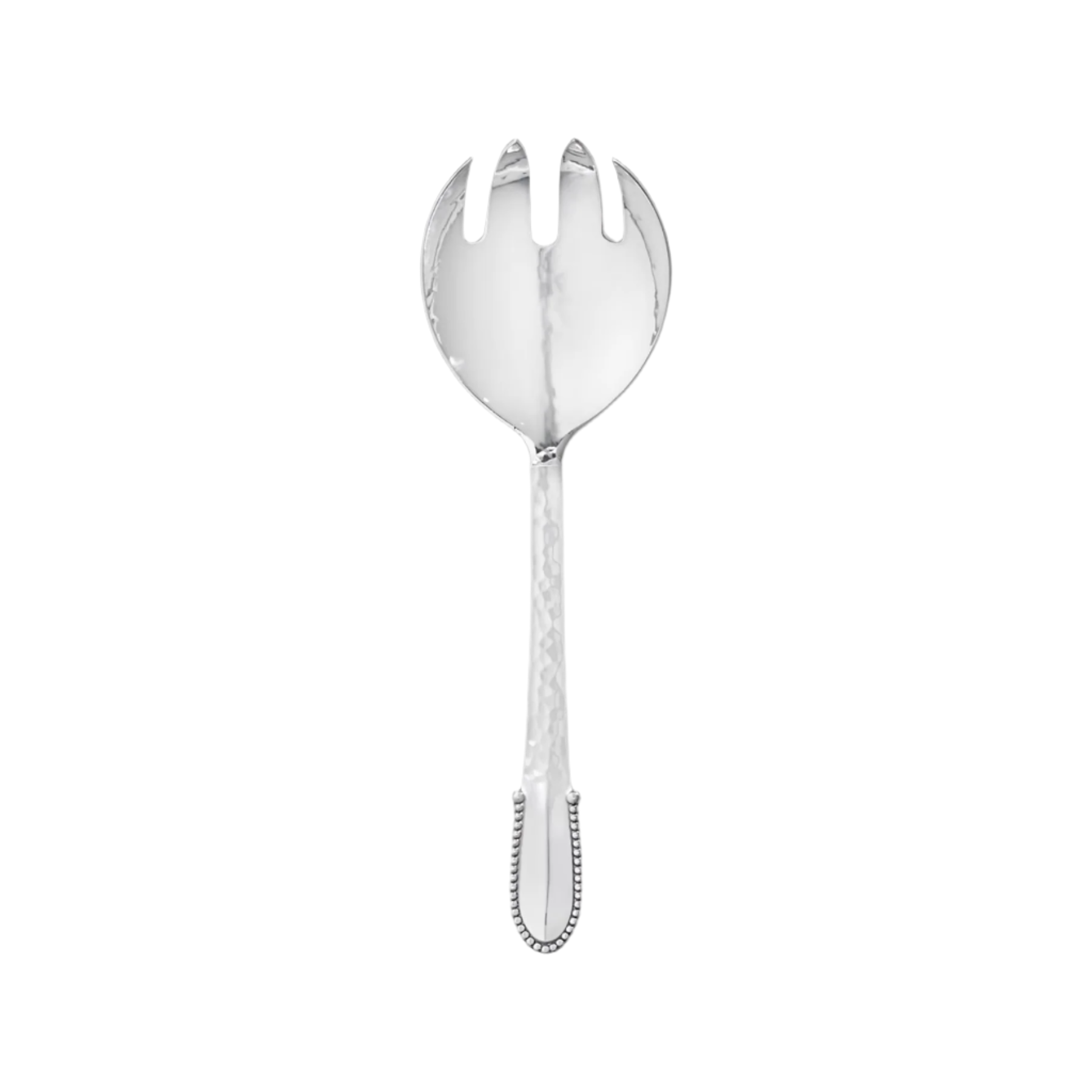 Beaded Sterling Silver Serving Fork