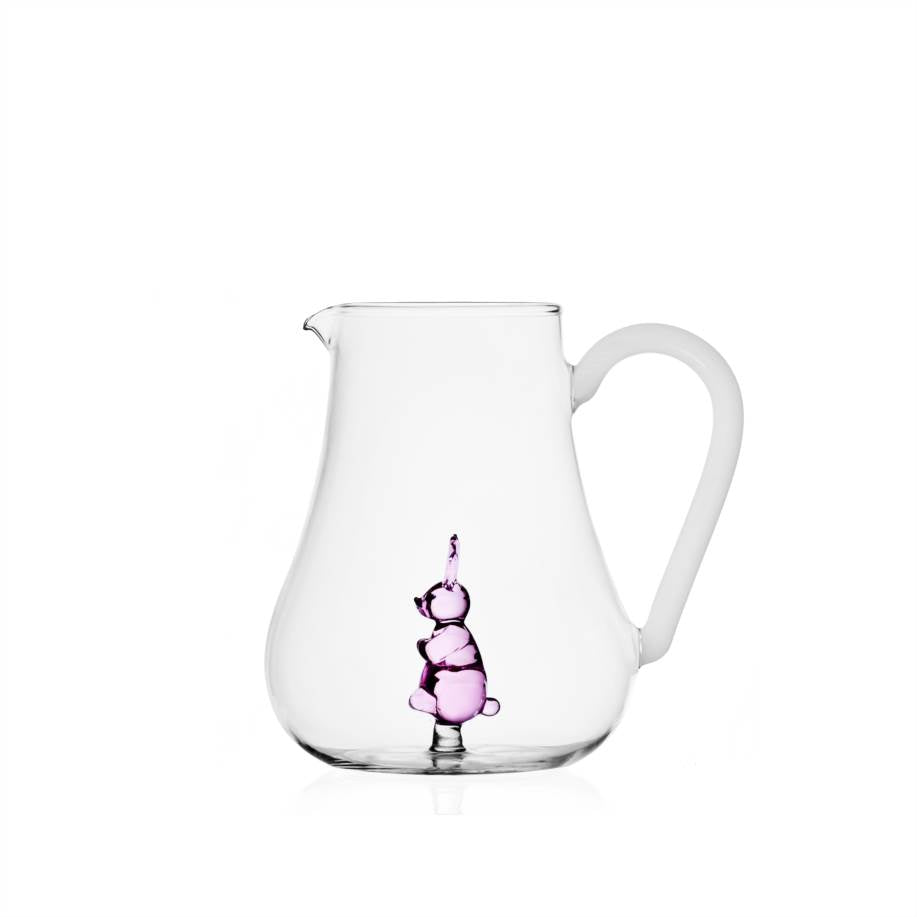 Animal Farm Pink Rabbit Pitcher
