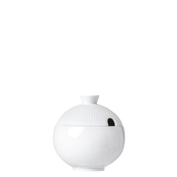 My China! Stella Satin White Sugar Bowl