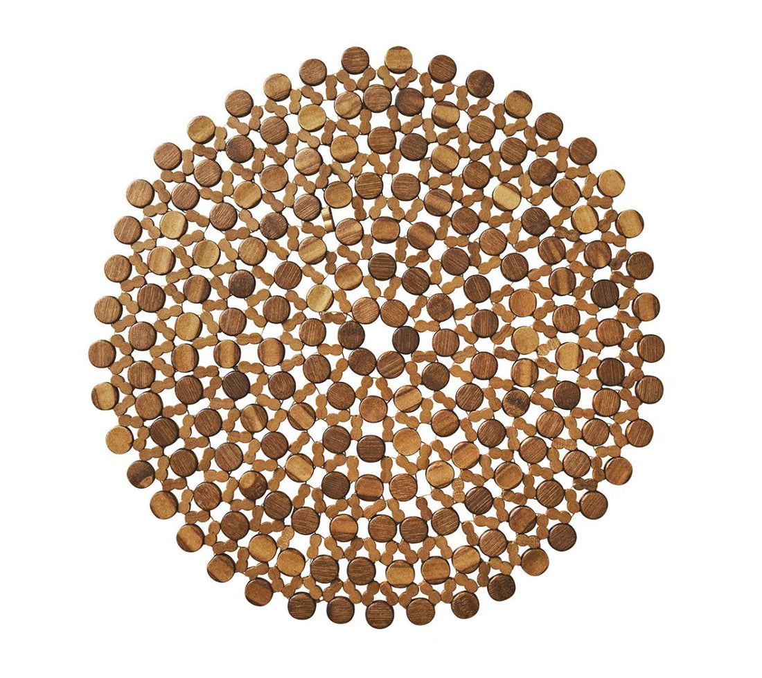 Round Bamboo Placemat (Set of 4)
